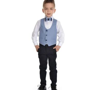 paket stvari za decaka: Komplet: Pantalone, Prsluk, Košulja