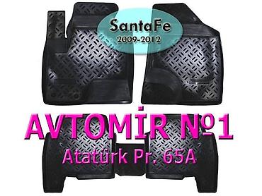 Аксессуары и тюнинг: Hyundai SantaFe 2009-2012 ucun poliuretan ayaqaltilar 🚙🚒 Ünvana və — 1