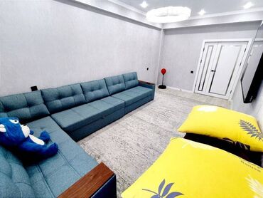 сдается 2 комнатная квартира в джале: 2 комнаты, 55 м², Элитка, 15 этаж, Евроремонт