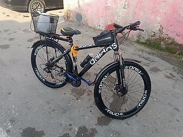 mtb velosipedi: Adidas dizaynlı dağ/şəhər tipli velosiped. Gündəlik sürüş, şəhərdaxili — 1