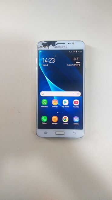 Samsung Galaxy J7, rəng - Ağ, Qırıq