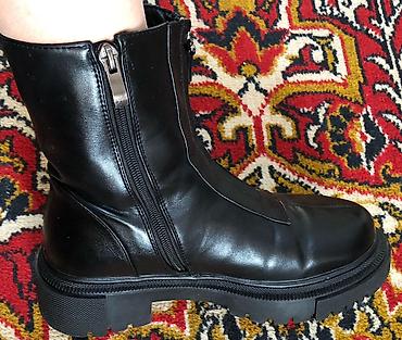 Ботинки и ботильоны: Ботинки, 36, Sasha Fabiani, Б/у, цвет - Черный, Самовывоз, Платная доставка — 5