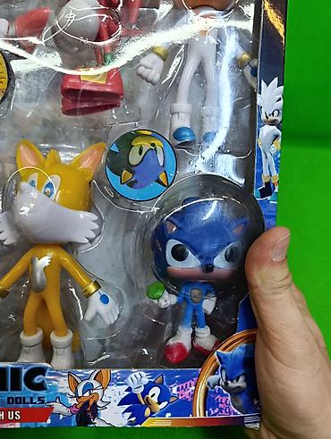 игрушки sonic: Соник игрушки в комплекте🌟 Комплектация товара: 8 персонажей, 5 — 4