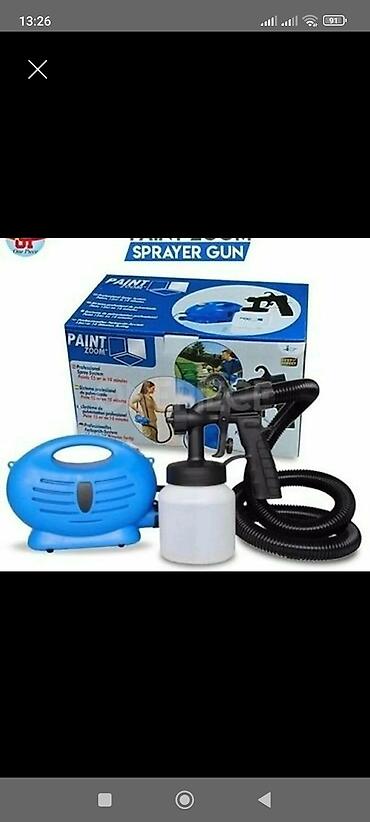 elektirik paneli: Paint Zoom Sprey Boya Tabancası - Elektrikli boya püskürtmə sistemi — 1