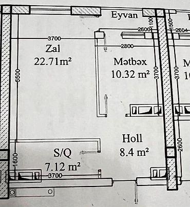 memar ecemi ev satisi: Binəqədi qəs., 1 otaqlı, Yeni tikili, 55 kv. m — 7