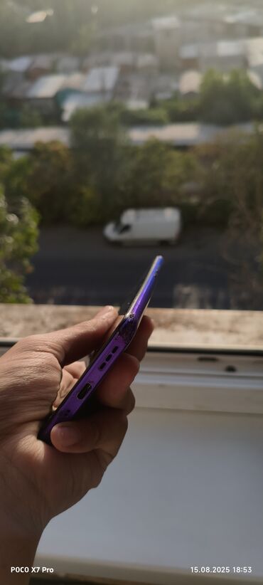 телефоны за 2000 сом: Redmi, Redmi 9, Б/у, 64 ГБ, цвет - Голубой
