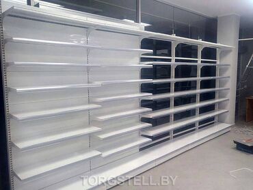 Стеллажи: Полки для магазина, аптек, бутиков и т.д. Все виды: пристенные — 6