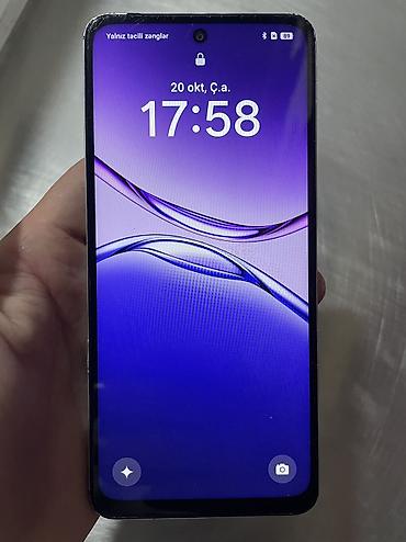 antenli telefon: Oppo A5, 256 GB, rəng - Ağ, Barmaq izi — 2