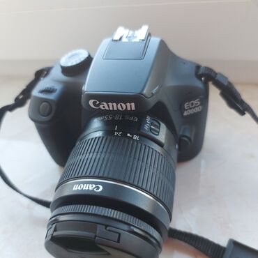 Фотоаппараты: Камера canon eos 4000d 1 раз пользовались