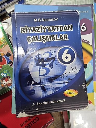 iş dəftəri: Məhsul: “Riyaziyyatdan Çalışmalar” – 6-cı sinif üçün vəsait Müəllif — 1