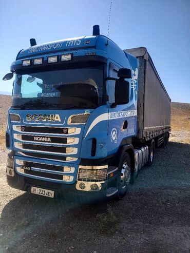транспортные услуги по перевозке: Мотор r440 Scania полный комплектация очень хороше состояние прицеп