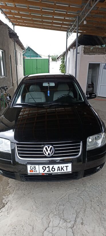 Volkswagen: Volkswagen Passat: 2001 г., 2 л, Механика, Бензин, Седан