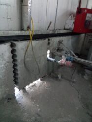 Beton işləri: Beton kəsmə beton deşmə xidməti Karot - HILTI DD 200 / 350 ilə 25 ° — 21