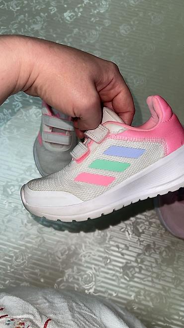 Детская обувь: Цвет - Белый Кроссовки, Adidas, Размер: 28, Для девочек — 2