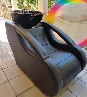 Salon, tibbi mebel: Salon üçün saç yuma kreslosu satılır. Model qara rəngdədir və — 1