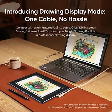 Графические планшеты: XP-Pen, Новый, Размер A4, Кабель, Совместим с Android — 3
