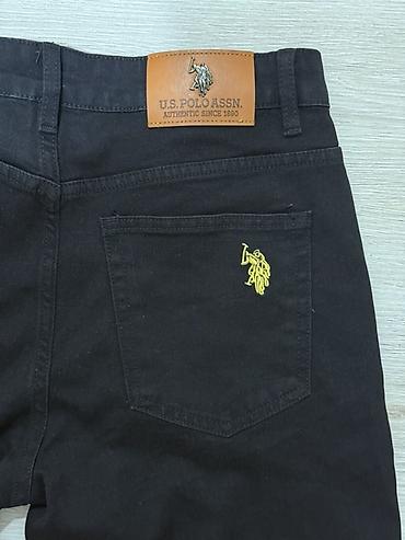 Джинсы: Мужские джинсы, L, XL, Us Polo Assn, Б/у, цвет - Черный, Самовывоз, Платная доставка — 3