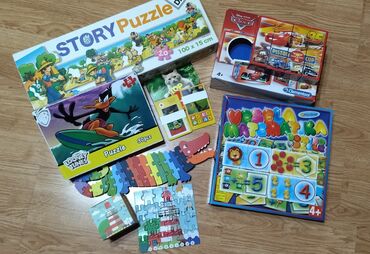 igračke koje sviraju: Igračke za decu 3-4 godine Razne slagalice-puzzle, kocke i društvene