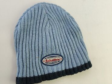 błękitna czapka zimowa: Czapka, 38-39 cm, stan - Bardzo dobry