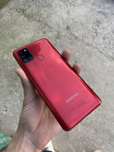 Samsung: Samsung Galaxy A21S, 32 ГБ, цвет - Красный, 2 SIM