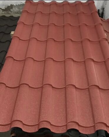 Profnastil: Bu metal kirəmit dam örtüyü üçün nəzərdə tutulmuş, dalğalı profilli — 5