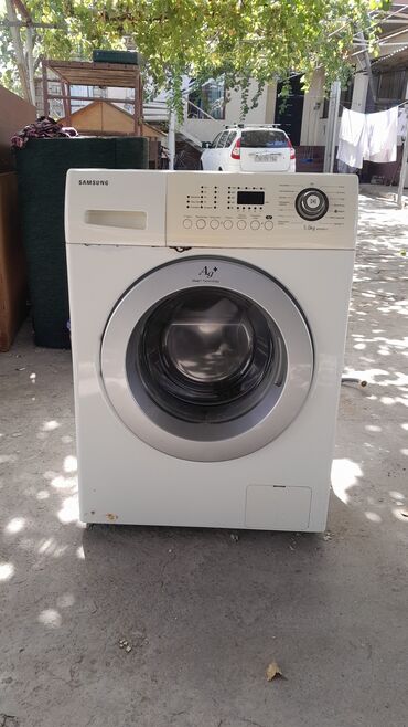 Paltaryuyan maşınlar: Paltaryuyan maşın Samsung, 5 kq, Avtomat, Qurutmasız, Kredit yoxdur