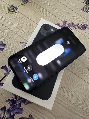iphone se: IPhone 13, 128 GB, Midnight, Simsiz şarj, Barmaq izi, Face ID — 2