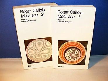 second hand: Moći sna 1-2 roger caillois gzh 1983 bibloteka zora broširan povez — 1