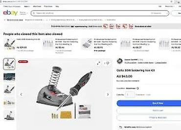 Setovi ručnog alata: Duro Pro set za lemljenje – 30 W Komplet praktičan za elektronske i — 13