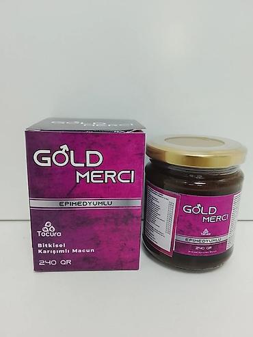 Qida məhsulları: Məhsul: Gold Merci Epimedyumlu Bitkisel Qarışımlı Macun Brend — 1