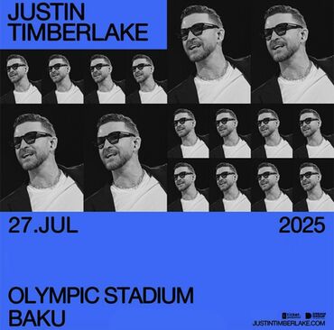 аудио ресивер: 27 iyul 2025 tarixində Bakı Olimpiya Stadionunda baş tutacaq Justin