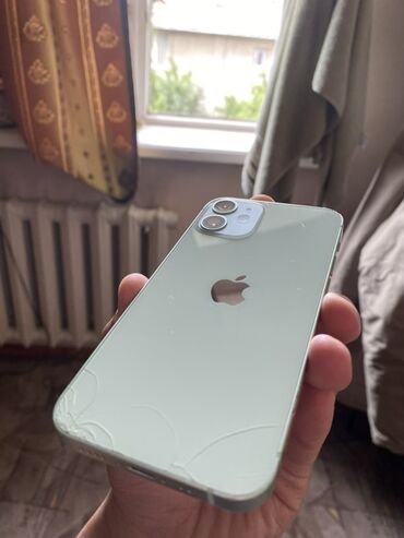 Apple iPhone: IPhone 12 mini, Б/у, 128 ГБ, Зеленый, Защитное стекло, Чехол, 82 %