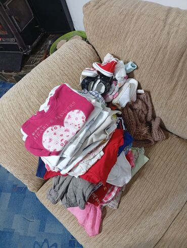 Paketi dečije odeće: Paket: Bodiji, Za devojčice, uzrast: 6-9 meseci — 1