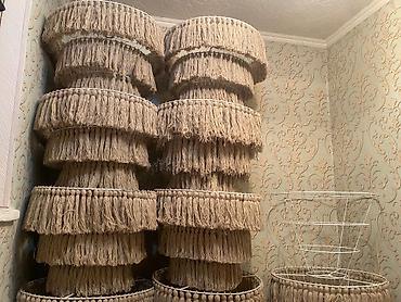 Люстры: Подвесной светильник из кистей (boho/эко-стиль) - Тип: потолочная — 7