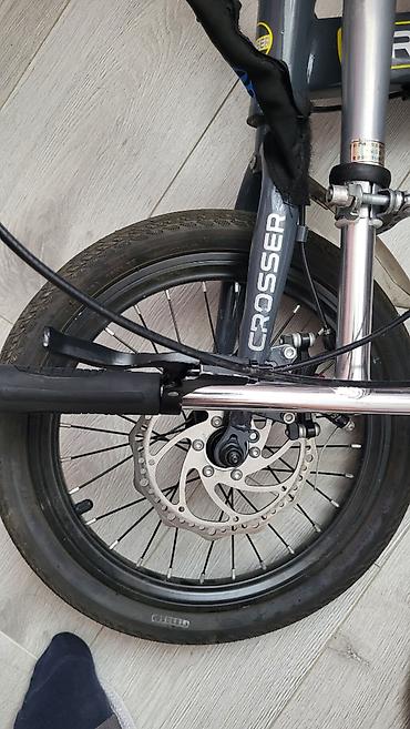 islenmis velosiped: Crosser qatlanan şəhər velosipedi. Qızım sürüb. Yeni kimidir. 16lıq — 2