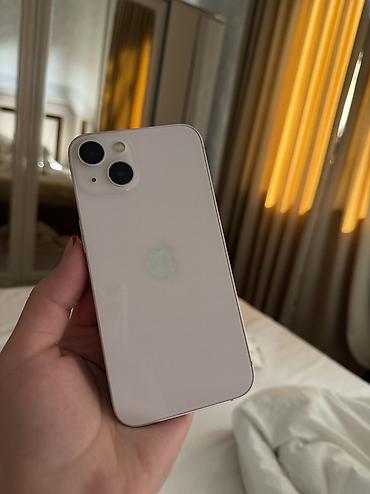 IPhone 13, Б/у, 128 ГБ, Розовый, Зарядное устройство, Защитное стекло, Чехол, 78 %