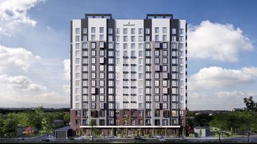 квартира в аренду в оше: 1 комната, 44 м², Элитка, 9 этаж, ПСО (под самоотделку)