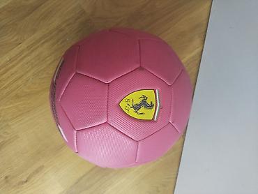 İdman və istirahət: Scuderia Ferrari futbol topu – Qirmizi reng Temiz original topdur — 2