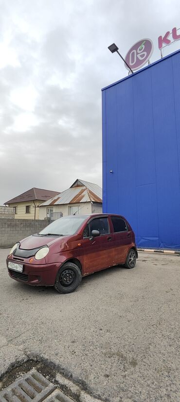 бишкек машина матиз: Daewoo Matiz: 2006 г., 0.8 л, Механика, Бензин, Хетчбек