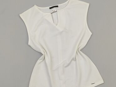 bluzki białe z haftem: Blouse, Mohito, XS (EU 34), condition - Good