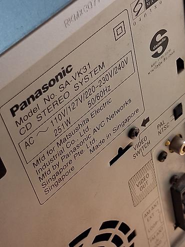 cd чейнджер: Музыкальный центр Panasonic SA-VK31 - Модель: SA-VK31 (CD Stereo — 4
