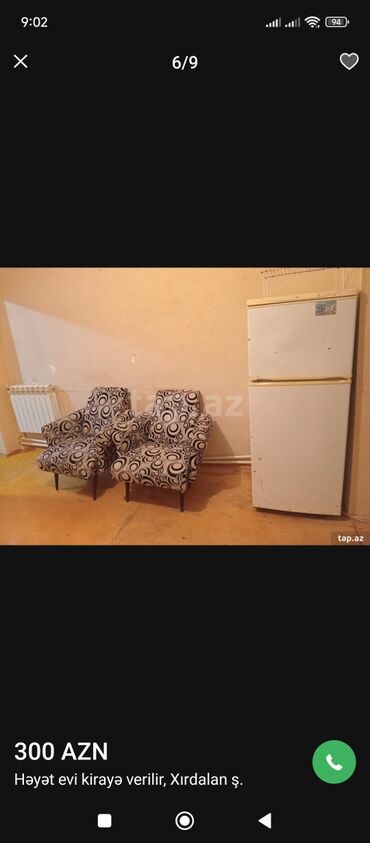 Uzunmüddətli kirayə evlər: 30 kv. m, 2 otaqlı, Su -da lalafo.az — 4 Uzunmüddətli kirayə evlər: 30 kv. m, 2 otaqlı, Su — 4