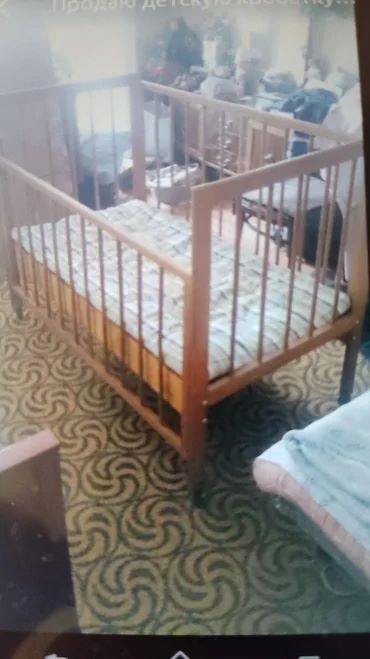 вакуумные насосы для воды: Продаю детскую кровать манеж с матрасом пр СССР, дерево, дл. 125 см