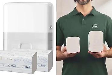 Peškiri: Tork Elevation Dispenser za papirne peškire – H2 sistem (Interfold) - — 5