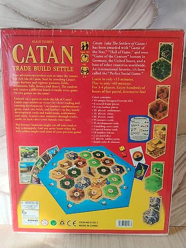 Настольные игры: Настольная игра Catan (Klaus Teuber) — версия на английском языке — 2
