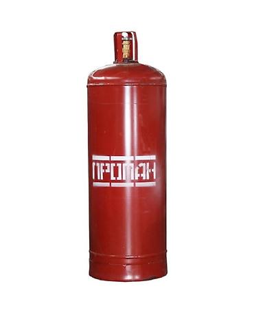 зажигалка для газа: Баллон для сжиженного газа (пропан) - Металлический баллон красного — 2