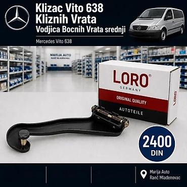 Bočna vrata: KLIZAC VITO 638 KLIZNIH VRATA VODJICA BOCNIH VRATA SET | Klizac — 4