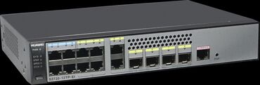 Modemlər və şəbəkə avadanlıqları: Huawei S2720-12TP-EI PoE switch. Az işlənmişdir. Endirimlə satılır