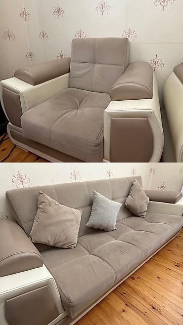İşlənmiş, Divan, 2 kreslo