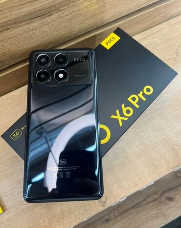видеокарта на пк: Poco X6 Pro 5G, 256 ГБ, түсү - Кара